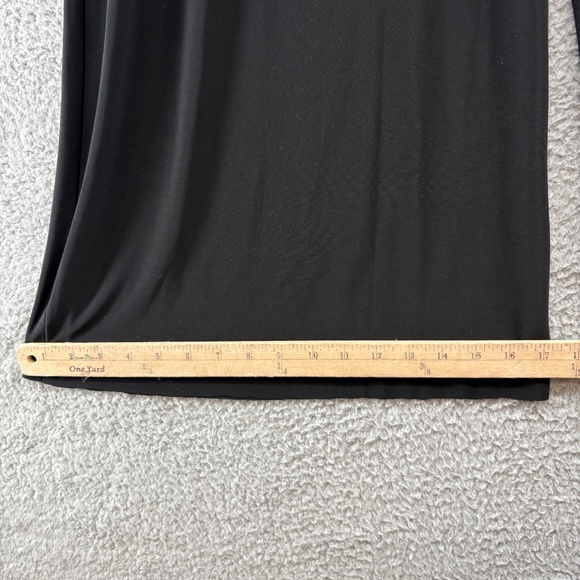 Norma Kamali Black Elephant Wide Leg‎ Pull On Pants Size Medium - Picture 11 of 14